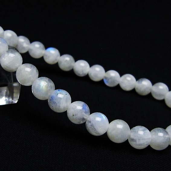 ムーンストーンブレスレット 7mm [T18-9508]
