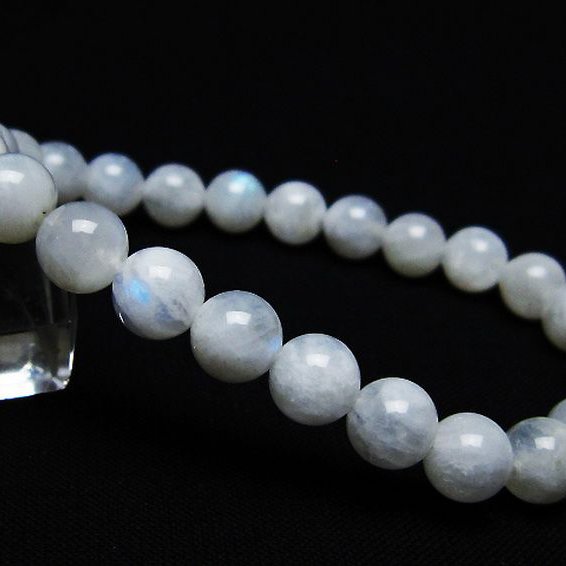 ムーンストーンブレスレット 8mm [T18-9527]