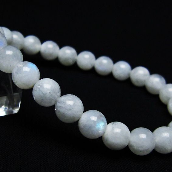 ムーンストーンブレスレット 8mm [T18-9533]