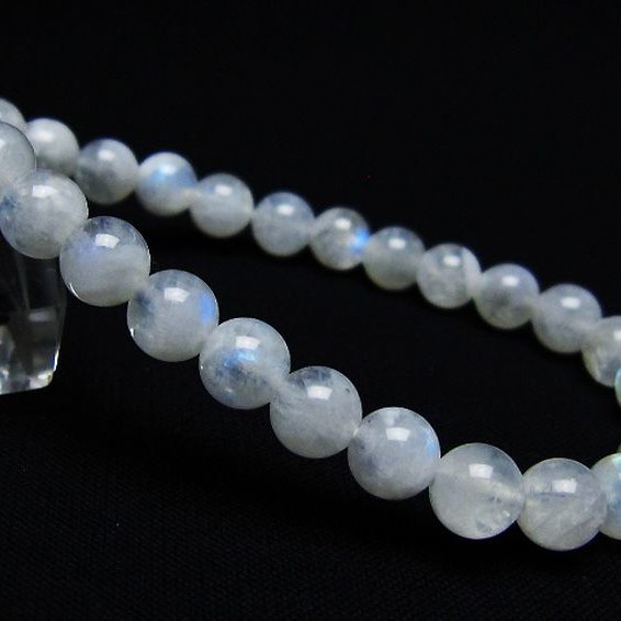 ムーンストーンブレスレット 7mm [T18-9539]