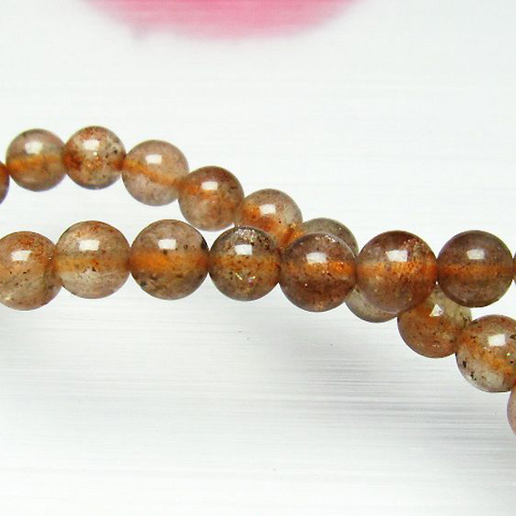 アフリカンストロベリークォーツブレスレット6mm[T188-2039]