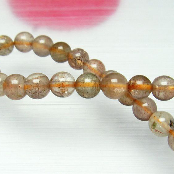 アフリカンストロベリークォーツブレスレット6mm[T188-2040]