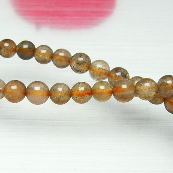 アフリカンストロベリークォーツブレスレット6mm[T188-2059]