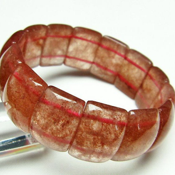 ストロベリークォーツバングル[T188-2135]