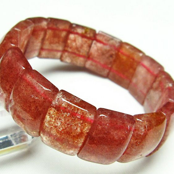 ストロベリークォーツバングル[T188-2143]