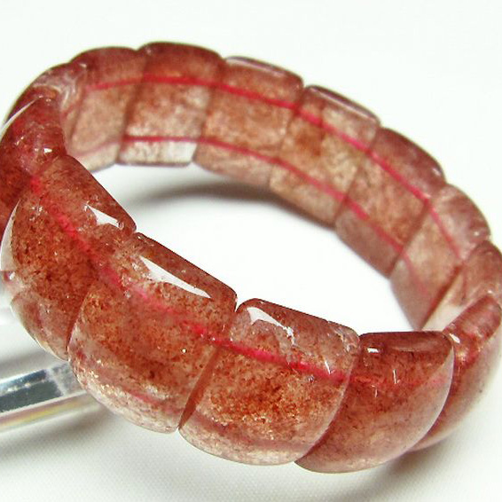 ストロベリークォーツバングル[T188-2184]