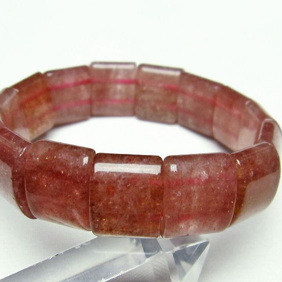 ストロベリークォーツバングル[T188-2260]