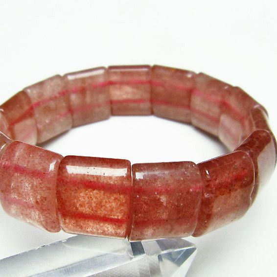 ストロベリークォーツバングル[T188-2271]