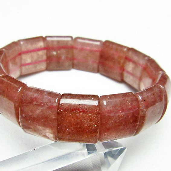 ストロベリークォーツバングル[T188-2309]