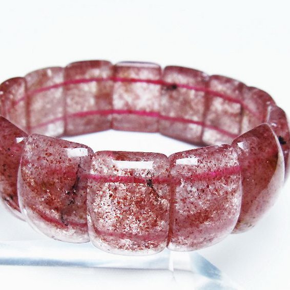 ストロベリークォーツバングル[T188-2542]