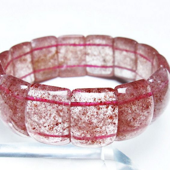 ストロベリークォーツバングル[T188-2552]