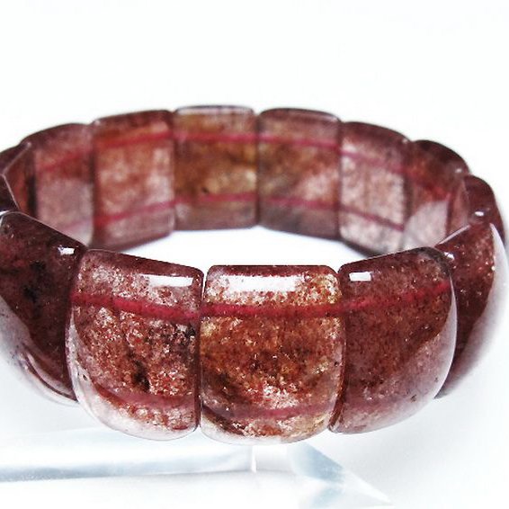 ストロベリークォーツバングル[T188-2587]