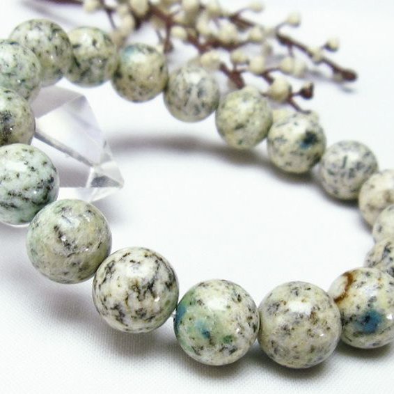 K2ストーン アズライト イン グラナイト ブレスレット 11mm [T193-2843]