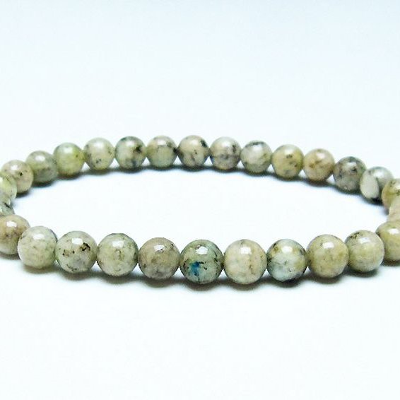 K2ストーン アズライト イン グラナイト ブレスレット 6mm [T193-3785]