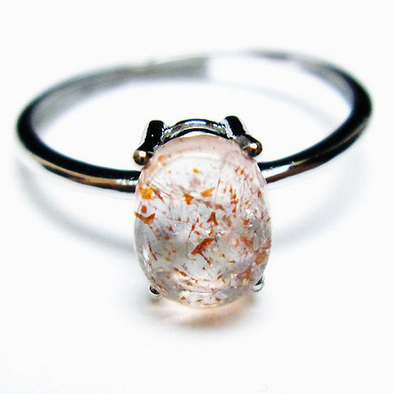 パワーストーン 天然石 スーパーセブン指輪(12号)[T195-1804]