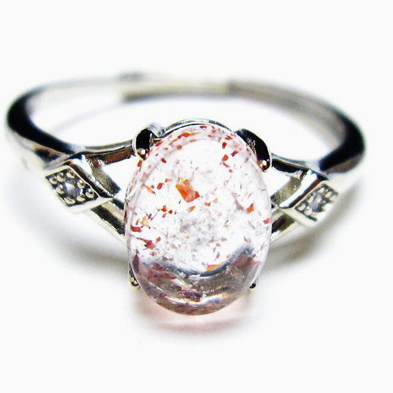 パワーストーン 天然石 スーパーセブン指輪(17号)[T195-1825]