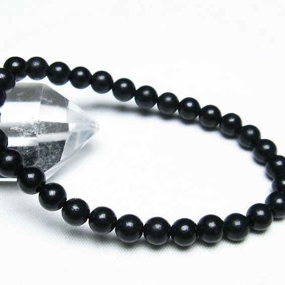 シュンガイト ブレスレット 6mm [T20-6586]