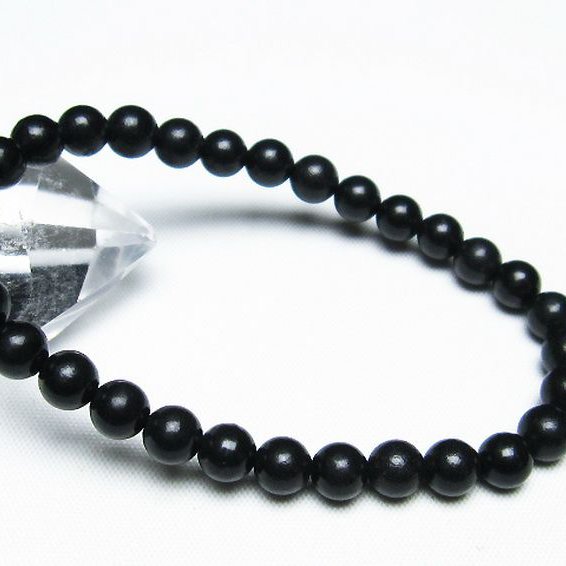 シュンガイト ブレスレット 6mm [T20-6588]