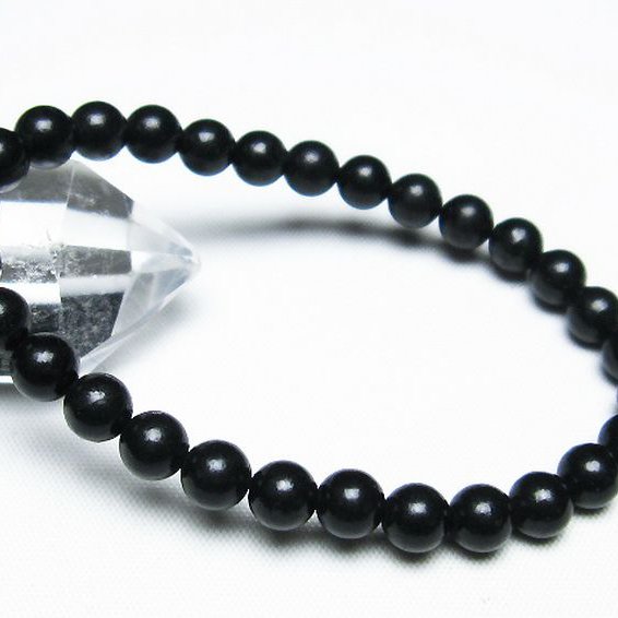 シュンガイト ブレスレット 6mm [T20-6592]