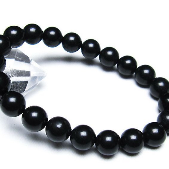 シュンガイト ブレスレット 10mm [T20-6747]