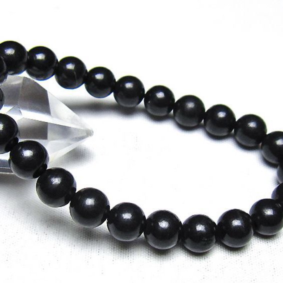 シュンガイト ブレスレット 8mm [t20-7141]