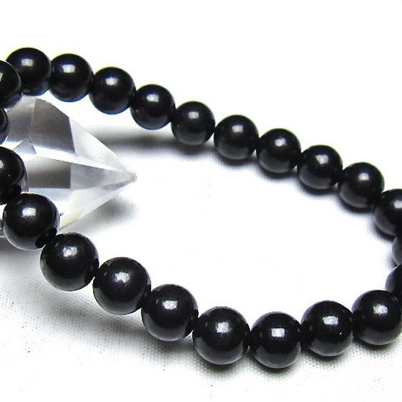 シュンガイト ブレスレット 8mm [t20-7142]