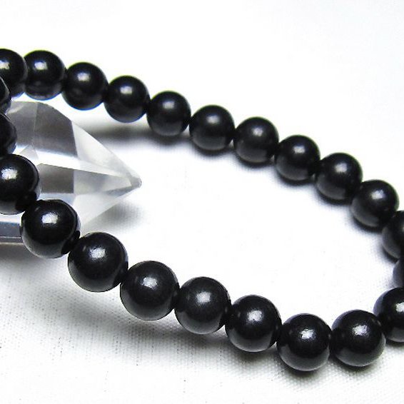 シュンガイト ブレスレット 8mm [t20-7148]