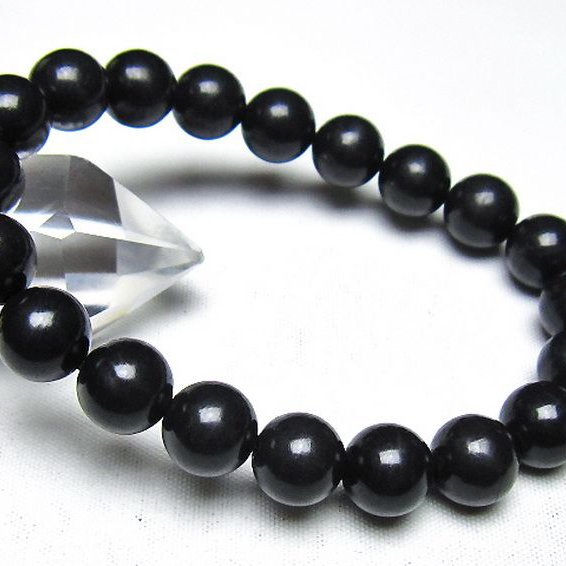 シュンガイト ブレスレット 10mm [t20-7193]