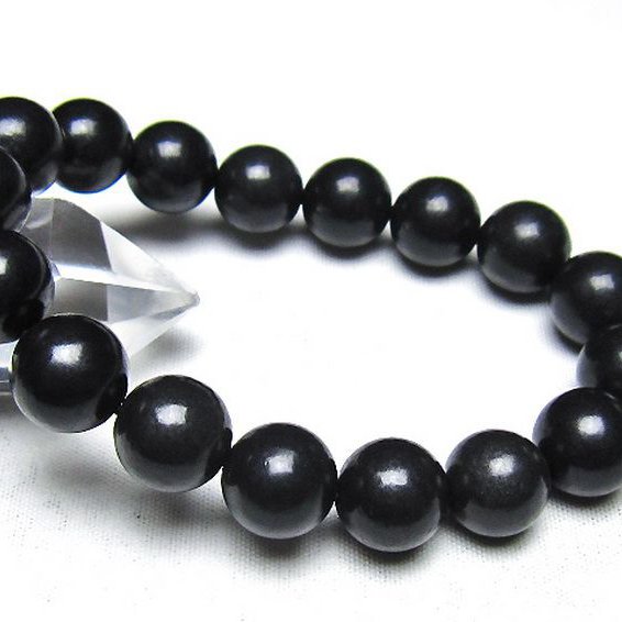 シュンガイト ブレスレット 12mm [t20-7205]