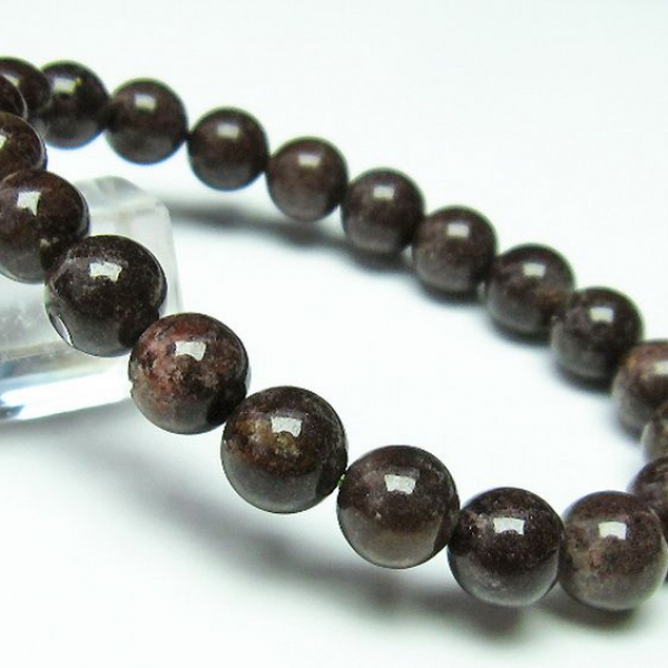 赤ガーデン水晶ブレスレット9mm[T200-2012]