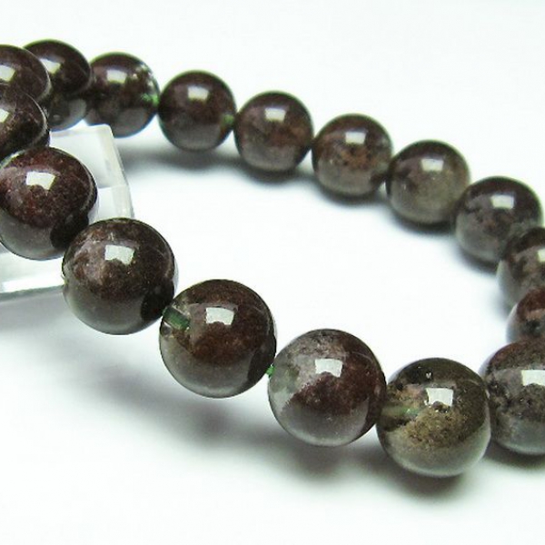 赤ガーデン水晶ブレスレット12mm[T200-2052]