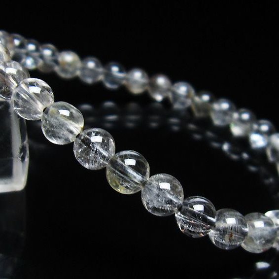 放射プラチナルチルブレスレット 6mm [T205-4451]