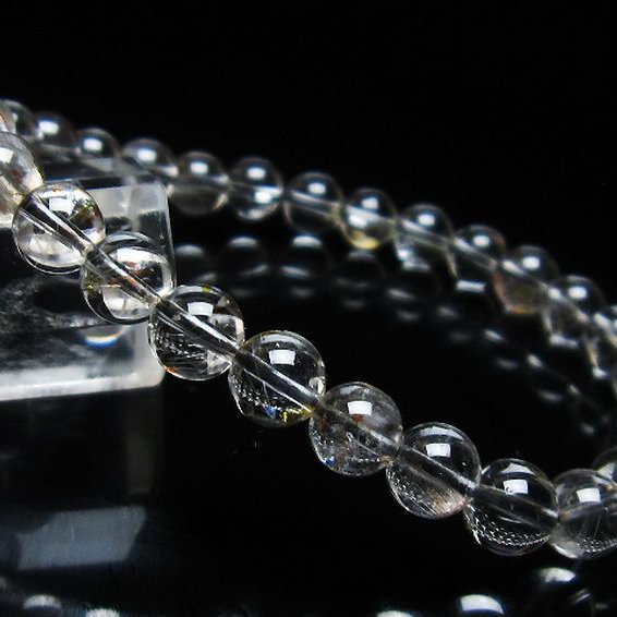 放射プラチナルチルブレスレット 7mm [T205-4492]