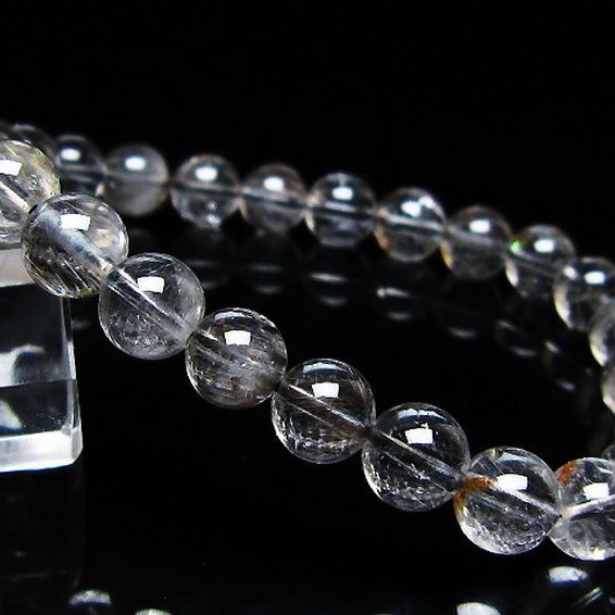 放射プラチナルチルブレスレット 8mm [t205-4606]