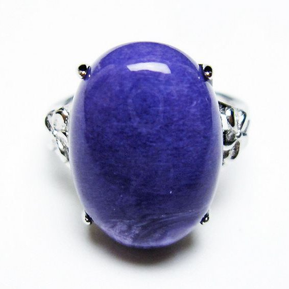 チャロアイト指輪(16号)[T210-2219]