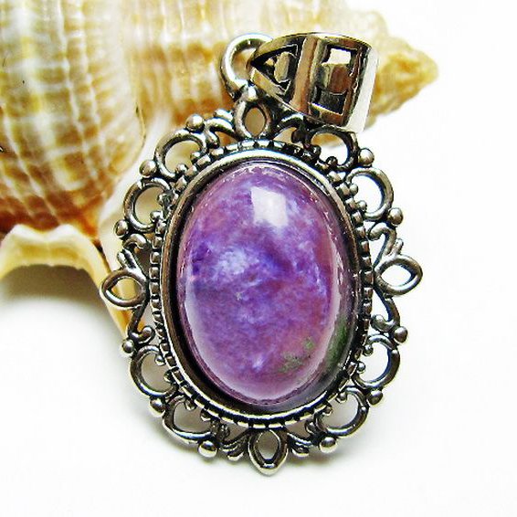 チャロアイトペンダント[T210-2954]