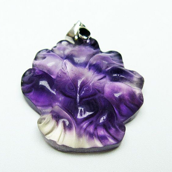 フローライト ペンダント[T211-5383]