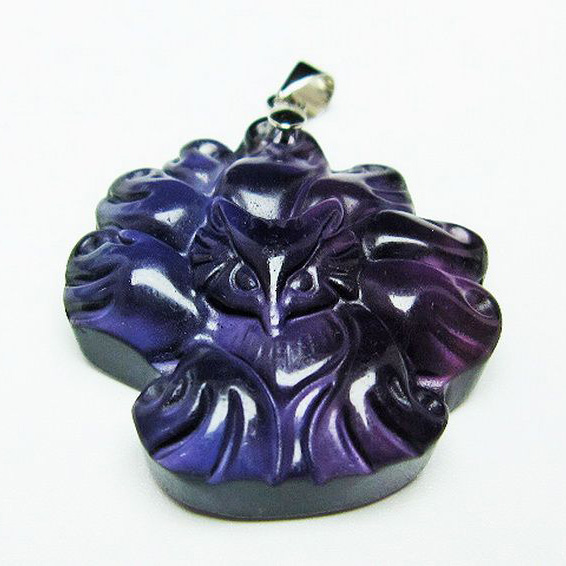 フローライト ペンダント[T211-5386]