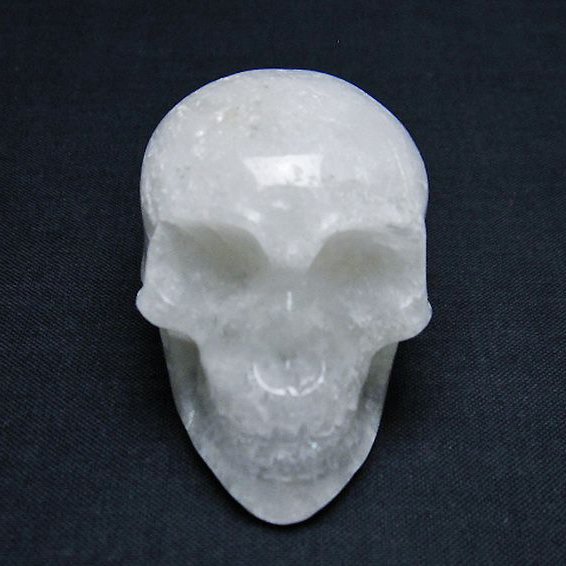 ヒマラヤ水晶ドクロ[T215-3690]