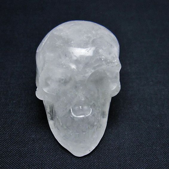 ヒマラヤ水晶ドクロ[T215-3742]