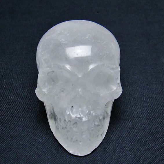 ヒマラヤ水晶ドクロ[T215-3758]