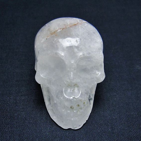 ヒマラヤ水晶ドクロ[T215-3839]