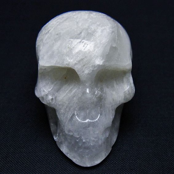 ヒマラヤ水晶ドクロ[T215-3868]