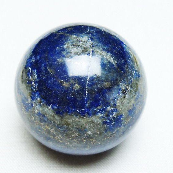 ラピスラズリ丸玉 34mm [t218-3324]