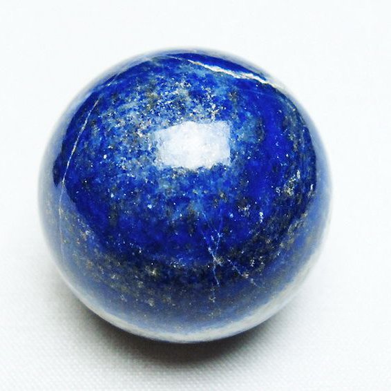 ラピスラズリ丸玉 34mm [t218-3327]
