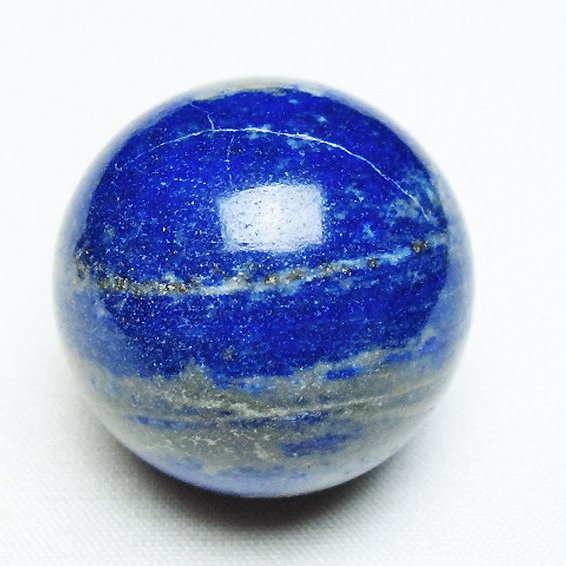ラピスラズリ丸玉 34mm [t218-3335]