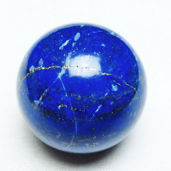 ラピスラズリ丸玉 32mm [t218-3357]