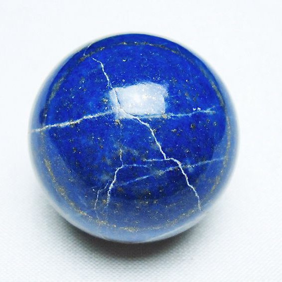 ラピスラズリ丸玉 34mm [t218-3459]