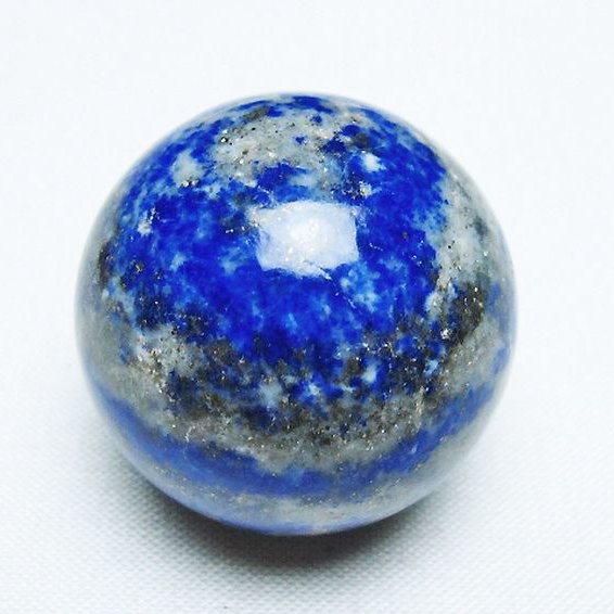 ラピスラズリ丸玉 32mm [t218-3516]