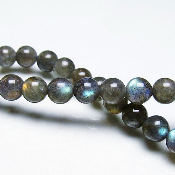 ラブラドライトブレスレット 7mm [T219-5556]